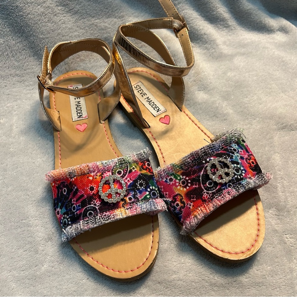 Steve Madden Colorful Sandals, size 5 (SH01)